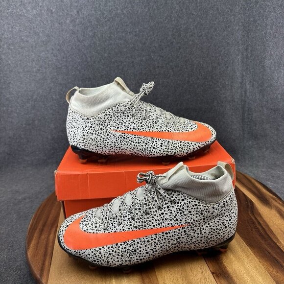 Nike Mercurial Superfly 7 FG CR7 Safari CV3182-180 Youth Size 6 Women's Size 7.5 - Picture 14 of 14